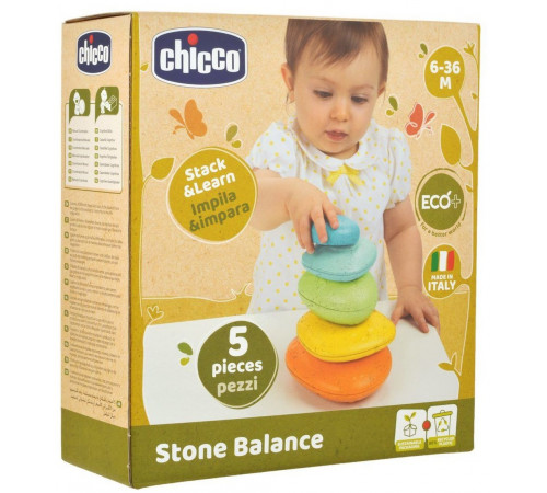  chicco 104920 Развивающая игрушка "Баланс камней"