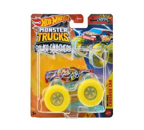 hot wheels hyj19 mașină "monster truck power smashers" (in sort.)