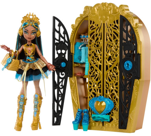 monster high hxh86 setul de joc surpriză mysteries "secretele lui dcleo"