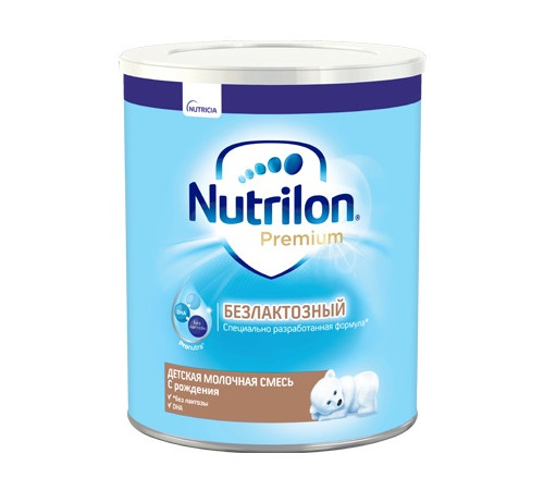  Сухая молочная смесь nutrilon premium Безлактозный  (0 м+) 400 гр.