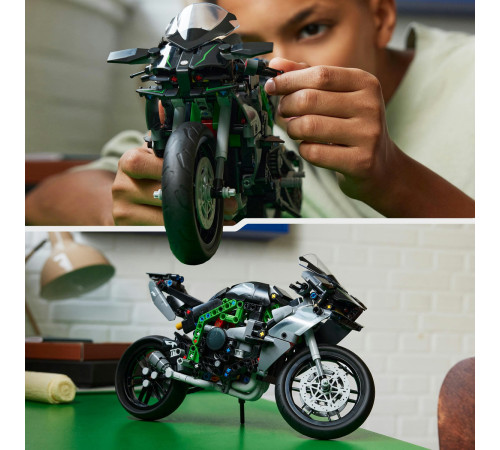 lego technic  42170 constructor "motocicleta kawasaki ninja" (643 el.)