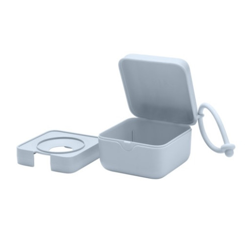 bibs container pentru depozitarea si sterilizarea suzetelor pacifier box baby blue