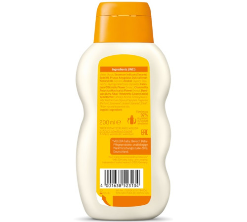 weleda lapte de corp pentru bebeluși "gălbenele" (200 ml.)