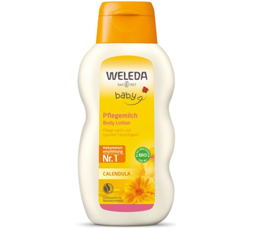 weleda lapte de corp pentru bebeluși "gălbenele" (200 ml.)