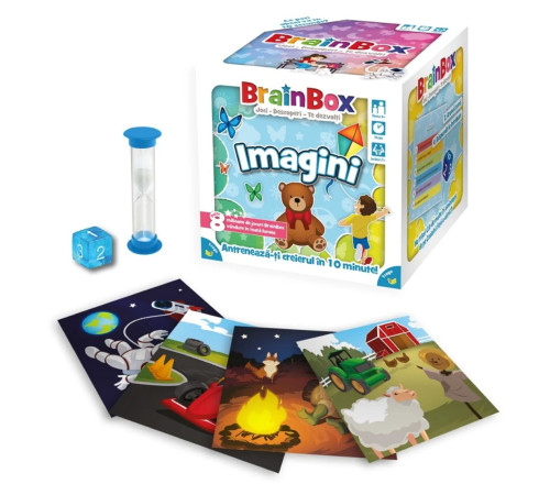 asmodee g114010 joc brainbox "imagini" (ro)