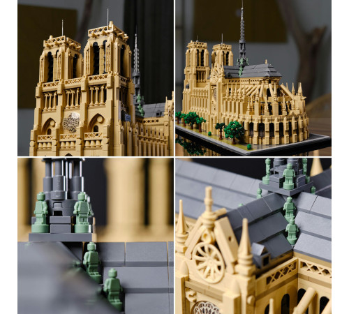 lego architecture 21061 constructor "notre-dame de paris" (4383 el.)