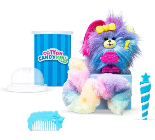 basic fun 27300 jucărie moale cu accesorii "cotton candy cuties" (in sort)