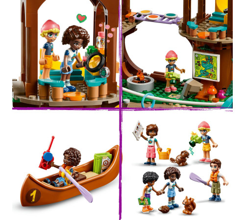 lego friends  42631 Конструктор "Лагерь приключений на дереве" (1128 дет.)