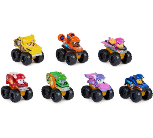 spin master 6070169 set cadou de 7 masini "paw patrol"