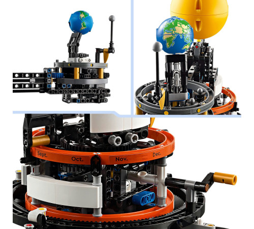 lego technic 42179 constructor "planeta pamant si luna pe orbita" (526 el.)