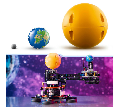 lego technic 42179 constructor "planeta pamant si luna pe orbita" (526 el.)