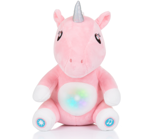  chipolino Плюшевая музыкальная игрушка с ночником "unicorn" pil02308unic