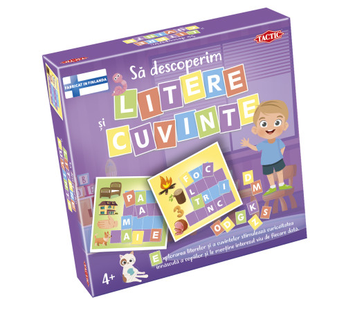  tactic 59135 joc educativ "sa descoperim litere si cuvinte" (ro)