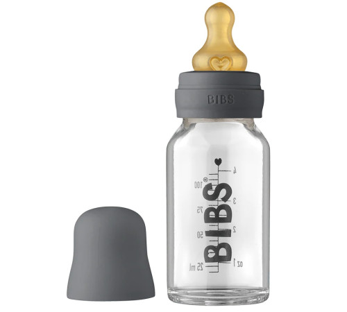 bibs biberon din sticlă (110 ml.) iron