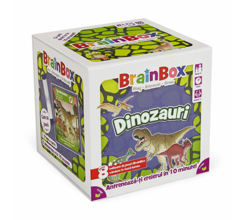 asmodee g114038 joc brainbox "dinozauri" (ro)