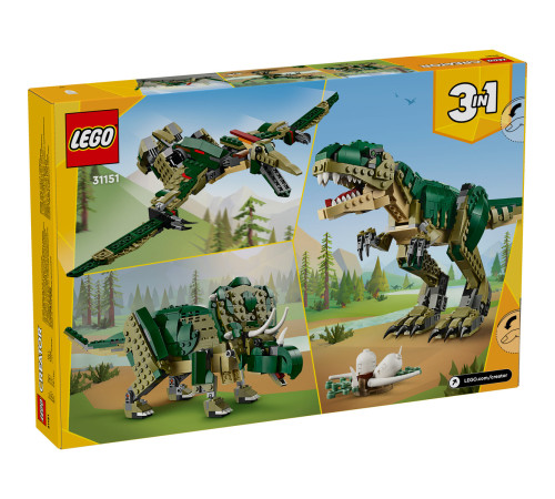 lego creator 31151 Конструктор 3в1 "t. Рекс" (626 дет.)