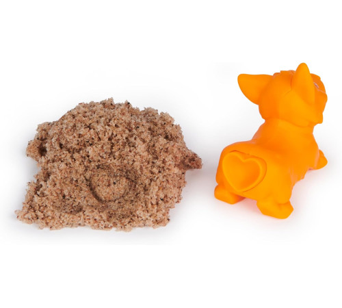 kinetic sand 6068641 set de joc "doggie dig"