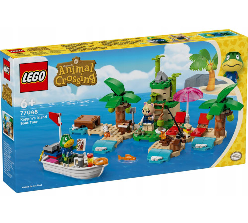 lego animal crossing  77048 constructor "turul de insula in barca al lui kapp`n" (233 el.)