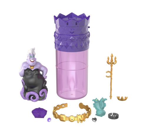 disney princess hxh16 set de joc "royal colour reveal: bine și rău"