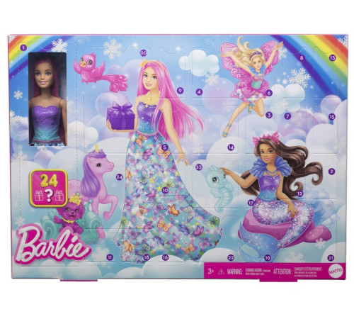  barbie hrg90 calendarul de advent barbie "lumea fantastică"