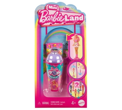 barbie hym26 păpușă surpriză "pop reveal: mini barbieland" (in sort.)