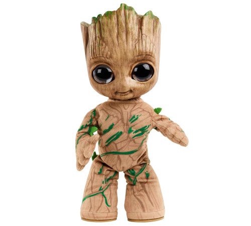 mattel marvel hjm23 jucărie interactiva "groovin' groot"