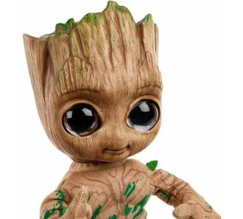 mattel marvel hjm23 jucărie interactiva "groovin' groot"