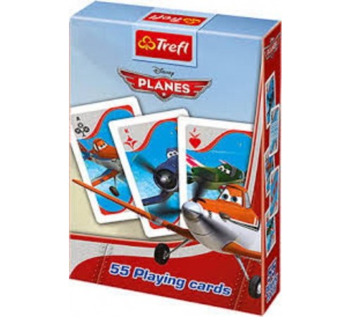  trefl 08610 Карточная игра "Самолёты" (55 карт)