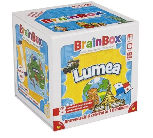 asmodee g114001 Игра brainbox "Мир" (ro)