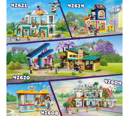 lego friends 42604 constructor "mallul din orasul heartlake" (1237 el.)