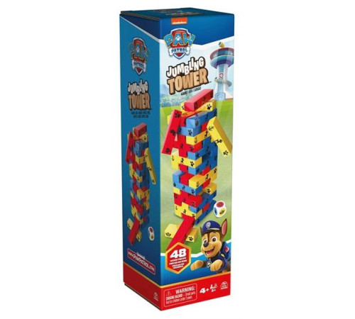  spin master 6066828 joc de masă "jumblngtower, paw patrol"