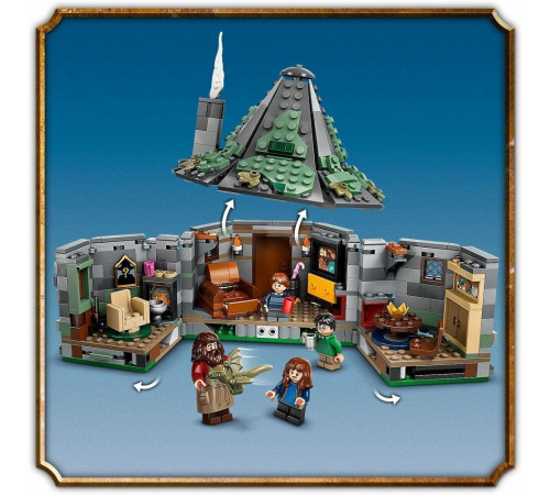 lego harry potter 76428 constructor "coliba lui hagrid: o vizita neasteptata" (896 el.)