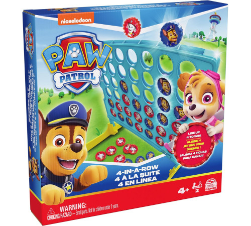 spin master 6067830 joc "4 in linie, paw patrol"