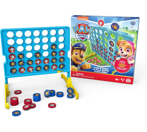 spin master 6067830 joc "4 in linie, paw patrol"