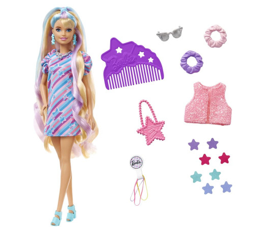  barbie hcm88 Кукла "totally hair" Звездная красотка