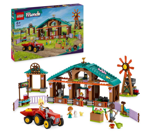 lego friends 42617 Конструктор "Приют для сельскохозяйственных животных" (489 дет.)