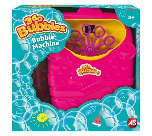 as kids 5200-01353 Машинка для мыльных пузырей 360 bubbles