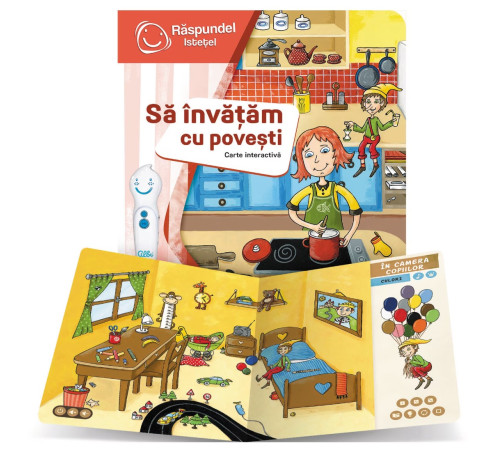 raspundel istetel 63360 carte interactivă "sa invatam cu povesti" (ro)