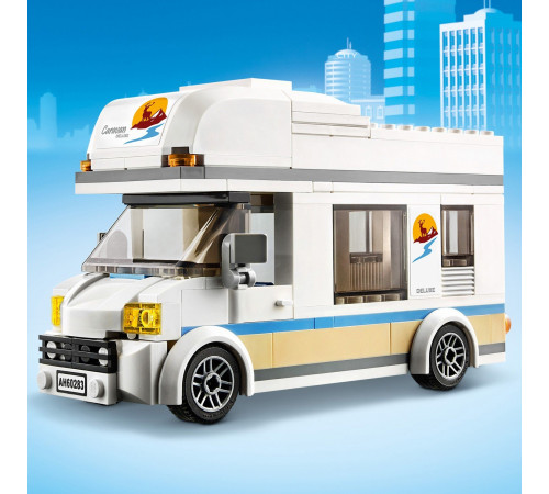 lego city 60283 Конструктор "Отпуск в доме на колесах" (190 дет.)