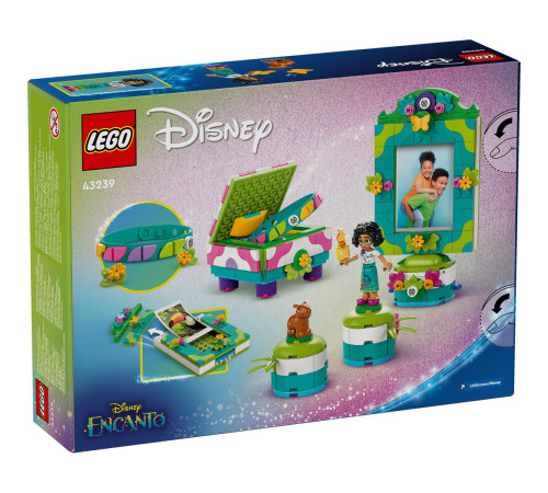 lego disney 43239 constructor "rama foto si cutia cu bijuterii ale lui mirabel" (334 el.)