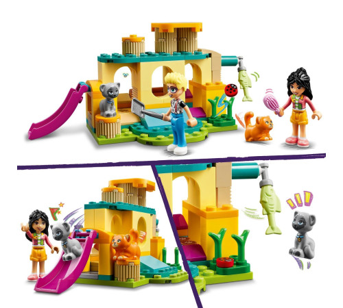 lego friends 42612 Конструктор "Приключения на кошачьей площадке" (87 дет.)