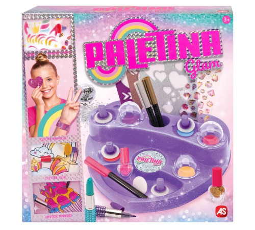  as kids 1023-56359 Набор для рисования paletina glam в форме сердца