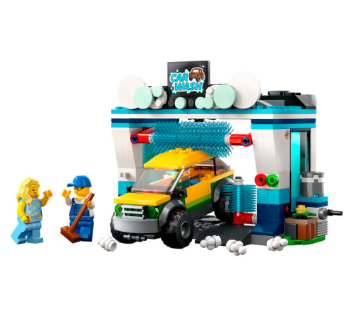 lego city 60362 constructor "spălătorie auto" (243el.)