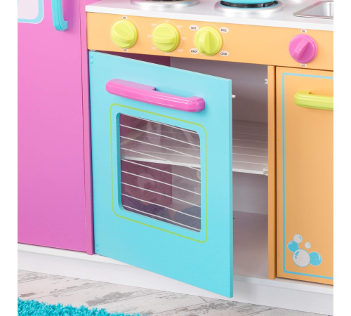 kidkraft 53100-msn bucătărie pentru copii "deluxe big & bright"