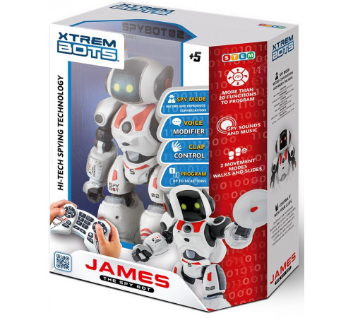  xtrem bots xt3803084 Робот-шпион "james"