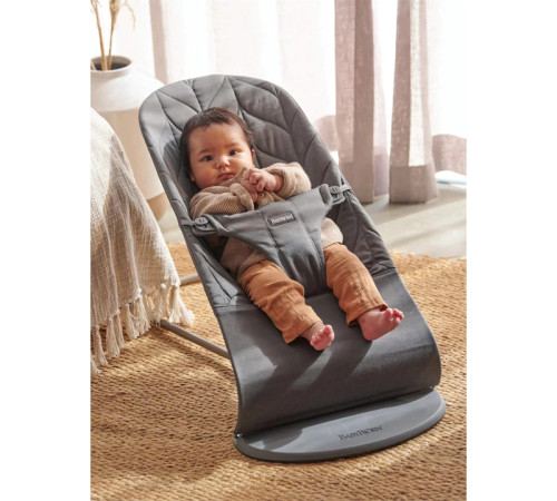 babybjorn balansoar "bliss anthracite, bumbac" 006126a 