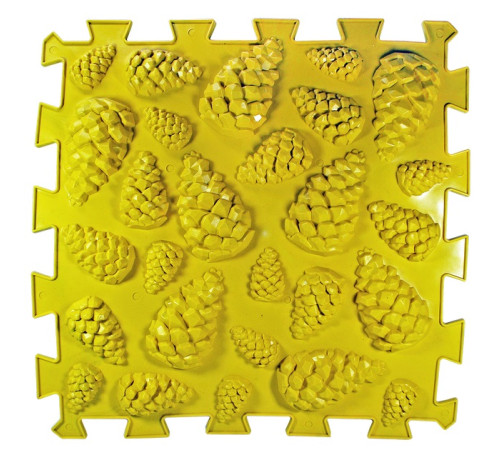 ortek 09224 covoraș ortopedic pentru masaj puzzle "mix" (8 el.)