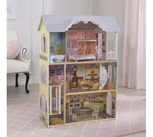 kidkraft 65869-msn casă pentru păpuși kaylee dollhouse