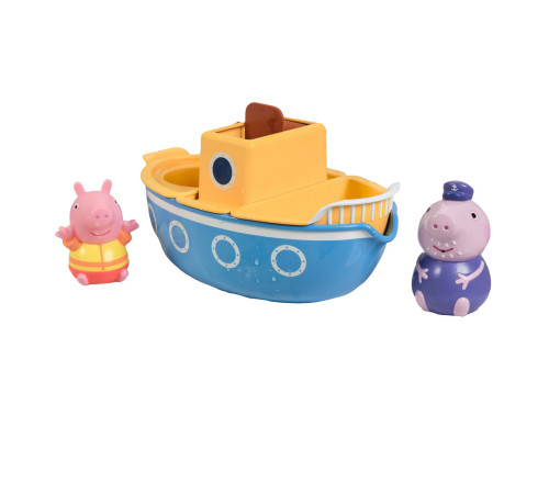 tomy e73414 jucărie de baie "barca lui peppa pig"