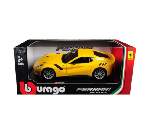 bburago 18-26021 masina model "ferrari f12tdf" (1:24) in sort.